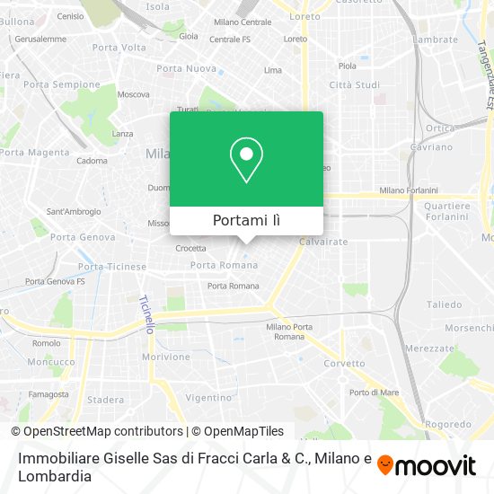 Mappa Immobiliare Giselle Sas di Fracci Carla & C.