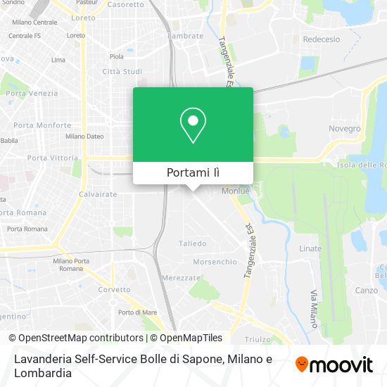 Mappa Lavanderia Self-Service Bolle di Sapone