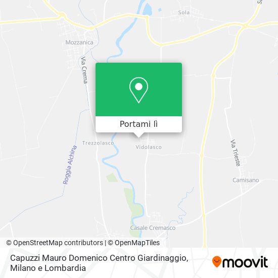 Mappa Capuzzi Mauro Domenico Centro Giardinaggio