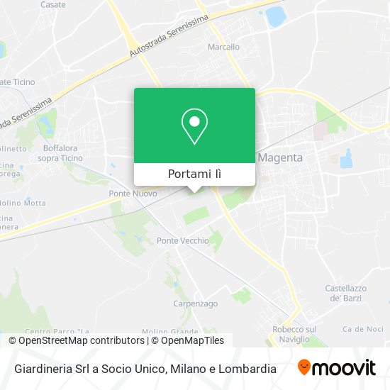 Mappa Giardineria Srl a Socio Unico