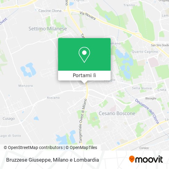Mappa Bruzzese Giuseppe