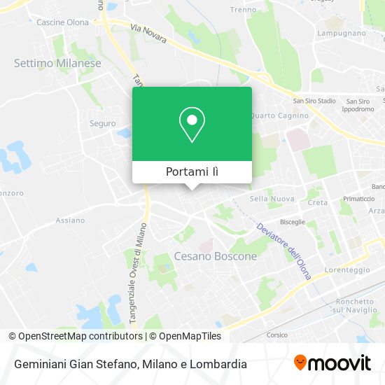 Mappa Geminiani Gian Stefano