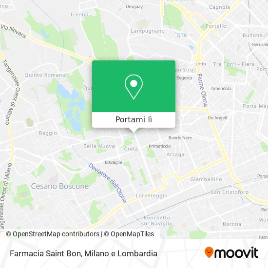 Mappa Farmacia Saint Bon