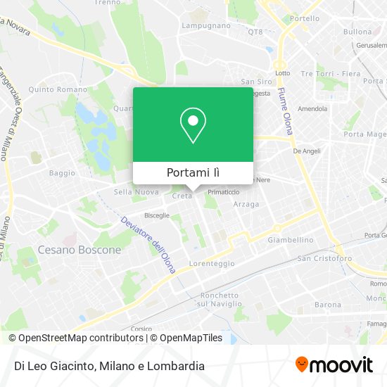 Mappa Di Leo Giacinto