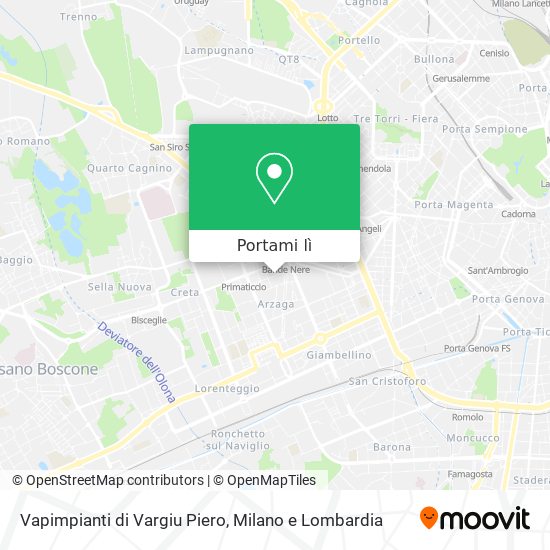 Mappa Vapimpianti di Vargiu Piero