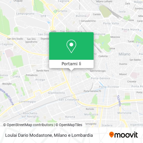 Mappa Loulai Dario Modastone