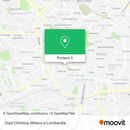 Mappa Giad Chimica