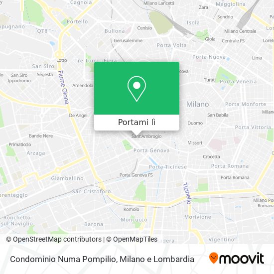 Mappa Condominio Numa Pompilio