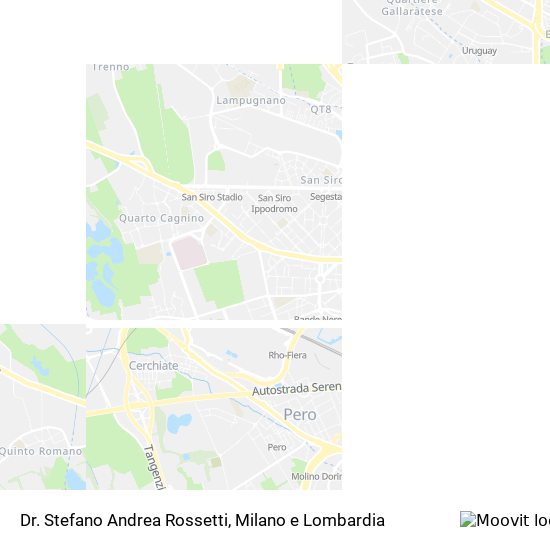 Mappa Dr. Stefano Andrea Rossetti
