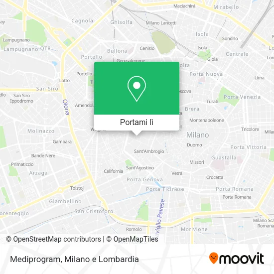 Mappa Mediprogram