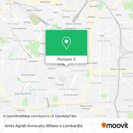 Mappa Anita Agrati Avvocato