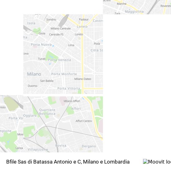 Mappa Bfile Sas di Batassa Antonio e C