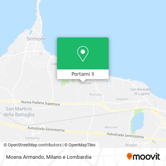 Mappa Moena Armando