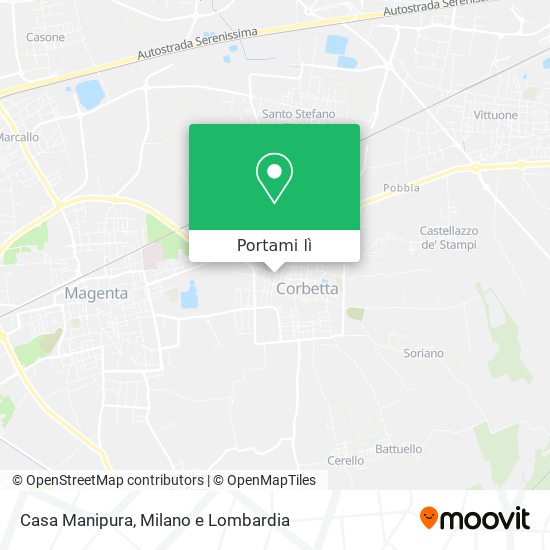 Mappa Casa Manipura