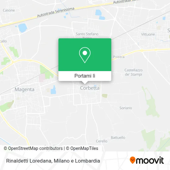 Mappa Rinaldetti Loredana