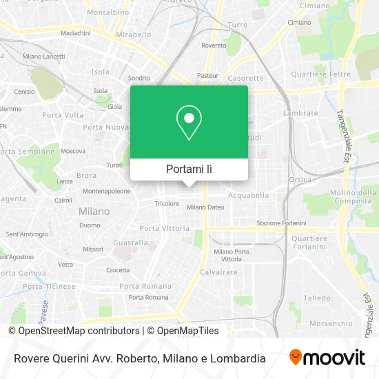 Mappa Rovere Querini Avv. Roberto