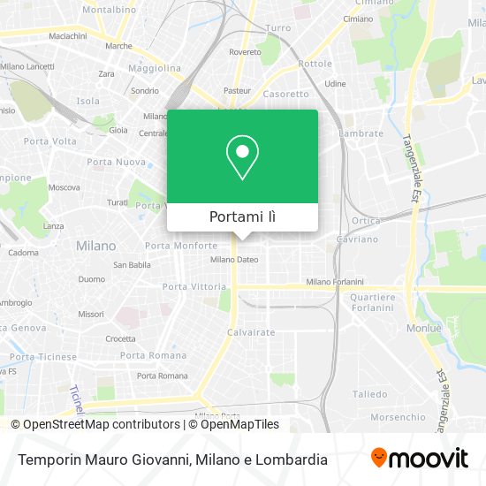Mappa Temporin Mauro Giovanni