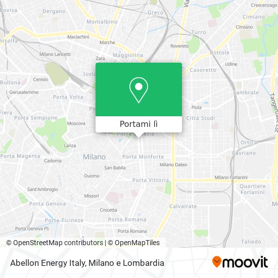 Mappa Abellon Energy Italy