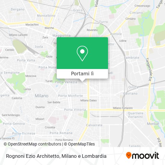 Mappa Rognoni Ezio Architetto