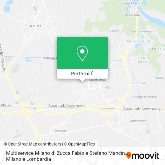 Mappa Multiservice Milano di Zucca Fabio e Stefano Mancin