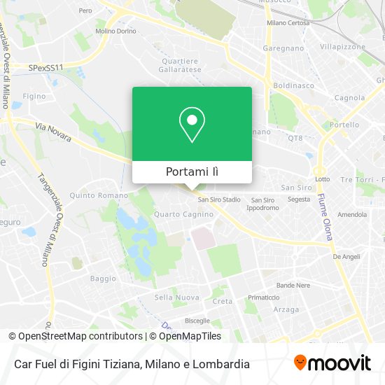 Mappa Car Fuel di Figini Tiziana