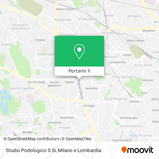 Mappa Studio Podologico S Si