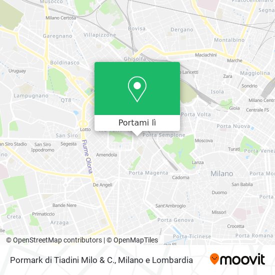 Mappa Pormark di Tiadini Milo & C.