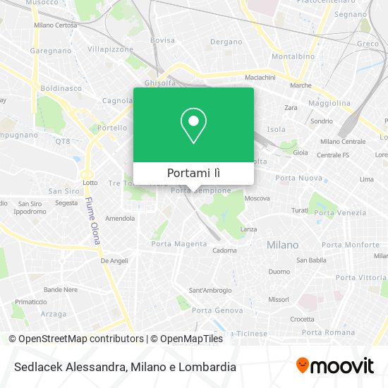 Mappa Sedlacek Alessandra