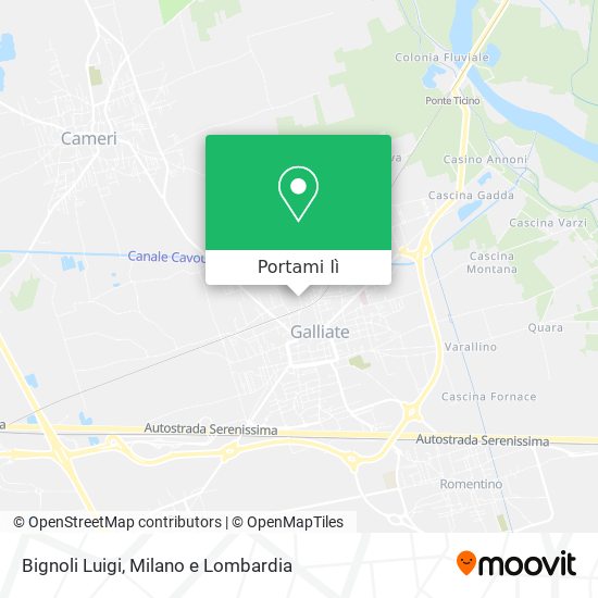 Mappa Bignoli Luigi