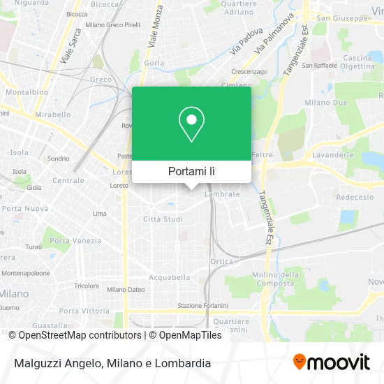 Mappa Malguzzi Angelo