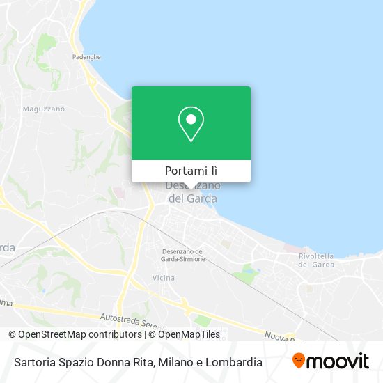 Mappa Sartoria Spazio Donna Rita