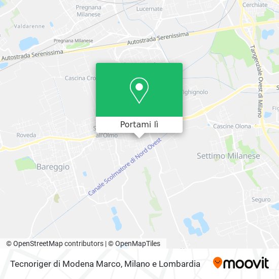 Mappa Tecnoriger di Modena Marco