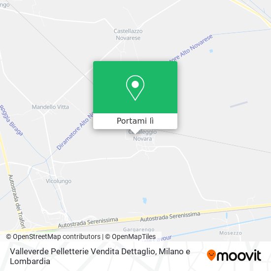 Mappa Valleverde Pelletterie Vendita Dettaglio