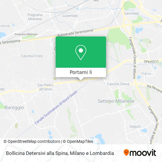 Mappa Bollicina Detersivi alla Spina