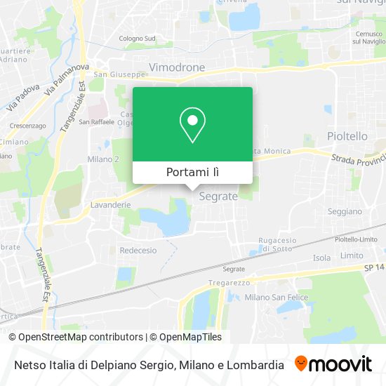 Mappa Netso Italia di Delpiano Sergio