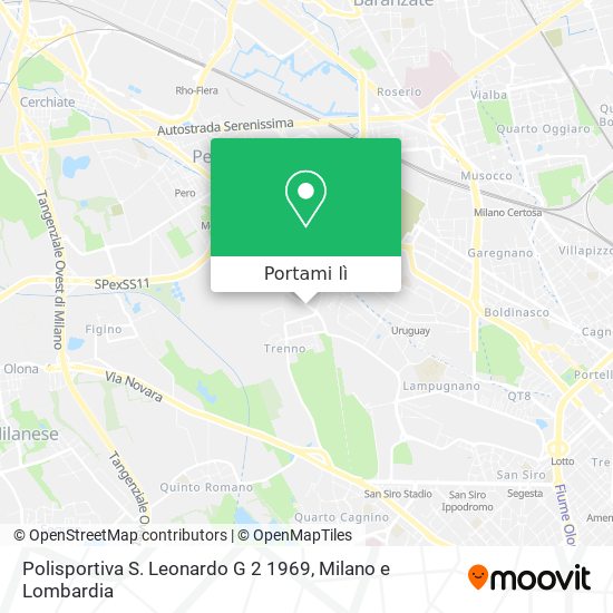 Mappa Polisportiva S. Leonardo G 2 1969