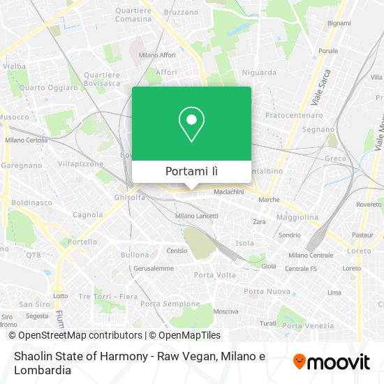 Mappa Shaolin State of Harmony - Raw Vegan