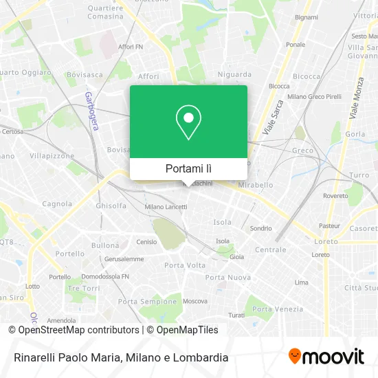 Mappa Rinarelli Paolo Maria
