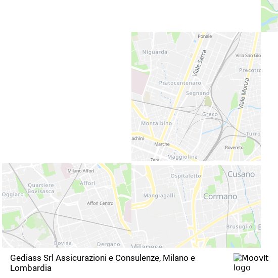 Mappa Gediass Srl Assicurazioni e Consulenze