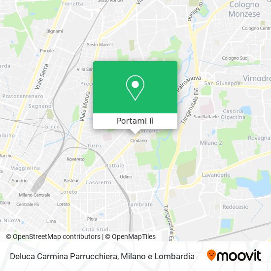 Mappa Deluca Carmina Parrucchiera