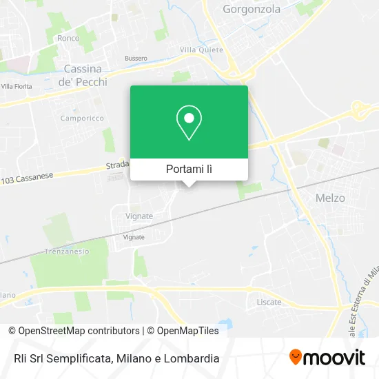Mappa Rli Srl Semplificata