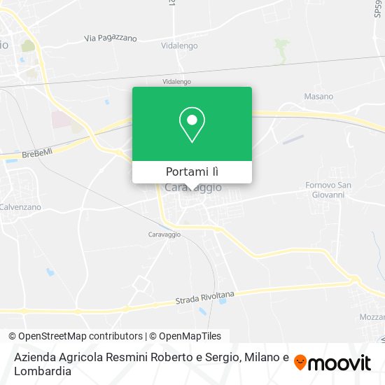 Mappa Azienda Agricola Resmini Roberto e Sergio