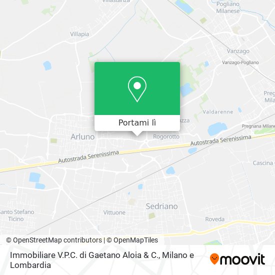 Mappa Immobiliare V.P.C. di Gaetano Aloia & C.
