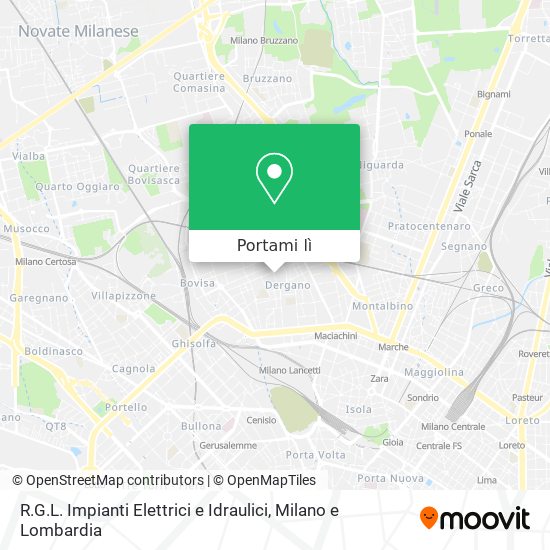 Mappa R.G.L. Impianti Elettrici e Idraulici