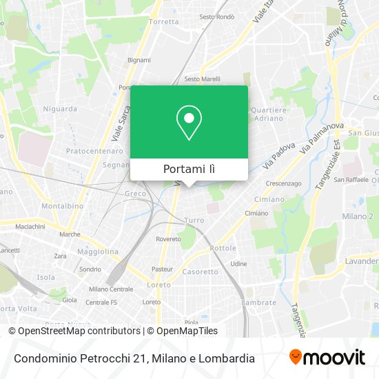 Mappa Condominio Petrocchi 21