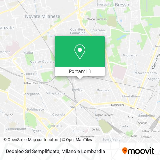 Mappa Dedaleo Srl Semplificata