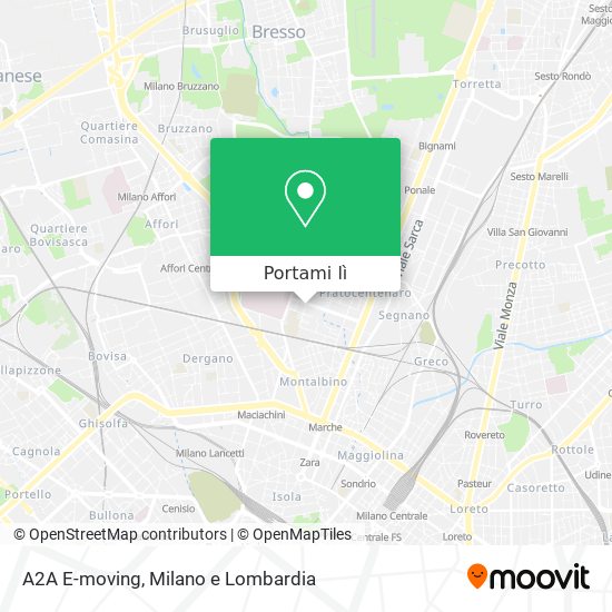 Mappa A2A E-moving