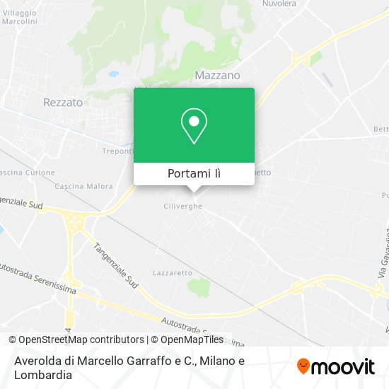 Mappa Averolda di Marcello Garraffo e C.