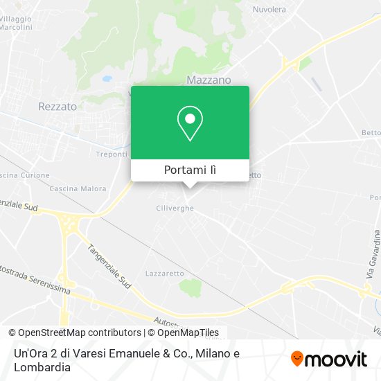 Mappa Un'Ora 2 di Varesi Emanuele & Co.