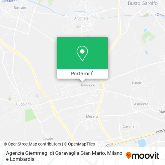 Mappa Agenzia Giemmegi di Garavaglia Gian Mario